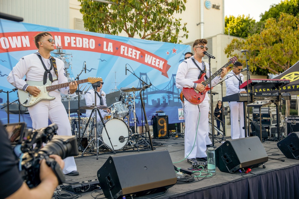 San Pedro Hosts Welcoming Party for Los Angeles Fleet Week