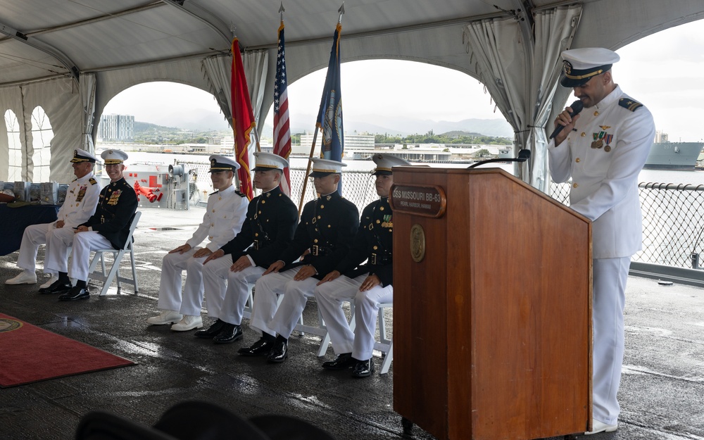 University of Hawaii NROTC Commision Ceremony