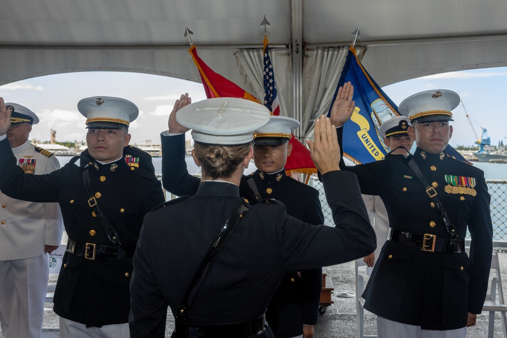 University of Hawaii NROTC Commision Ceremony