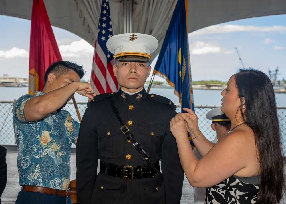 University of Hawaii NROTC Commision Ceremony