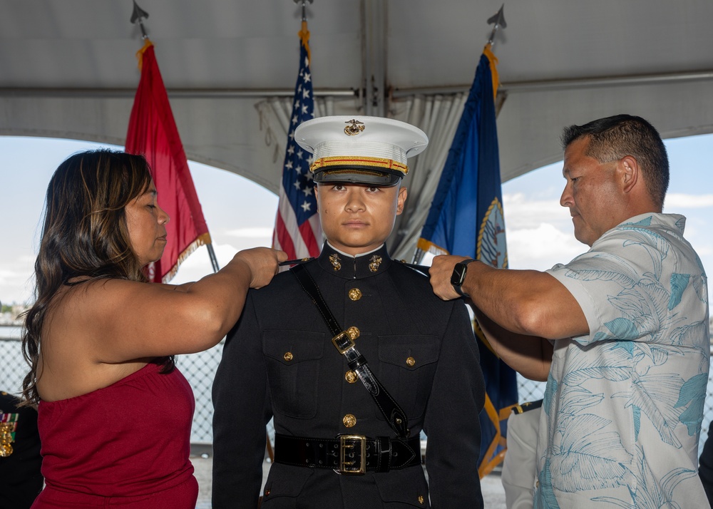 University of Hawaii NROTC Commision Ceremony