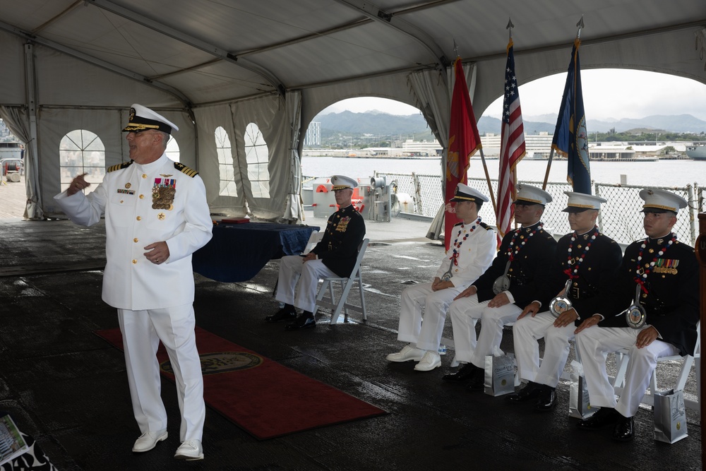 University of Hawaii NROTC Commision Ceremony