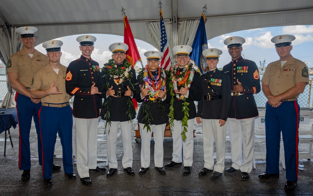 University of Hawaii NROTC Commision Ceremony