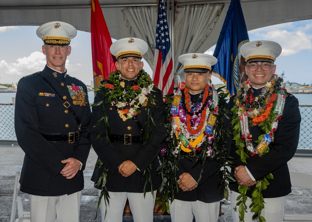 University of Hawaii NROTC Commision Ceremony