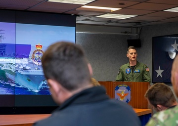 C7F Hosts Staff Talks with NZDF Aboard Blue Ridge