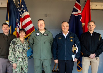 C7F Hosts Staff Talks with NZDF Aboard Blue Ridge
