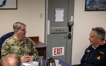 C7F Hosts Staff Talks with NZDF Aboard Blue Ridge