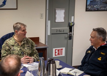 C7F Hosts Staff Talks with NZDF Aboard Blue Ridge