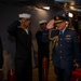 C7F Hosts Reception Aboard Blue Ridge