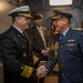 C7F Hosts Reception Aboard Blue Ridge