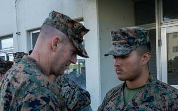 U.S. Marines Awarded the Navy and Marine Corps Achievement Medal