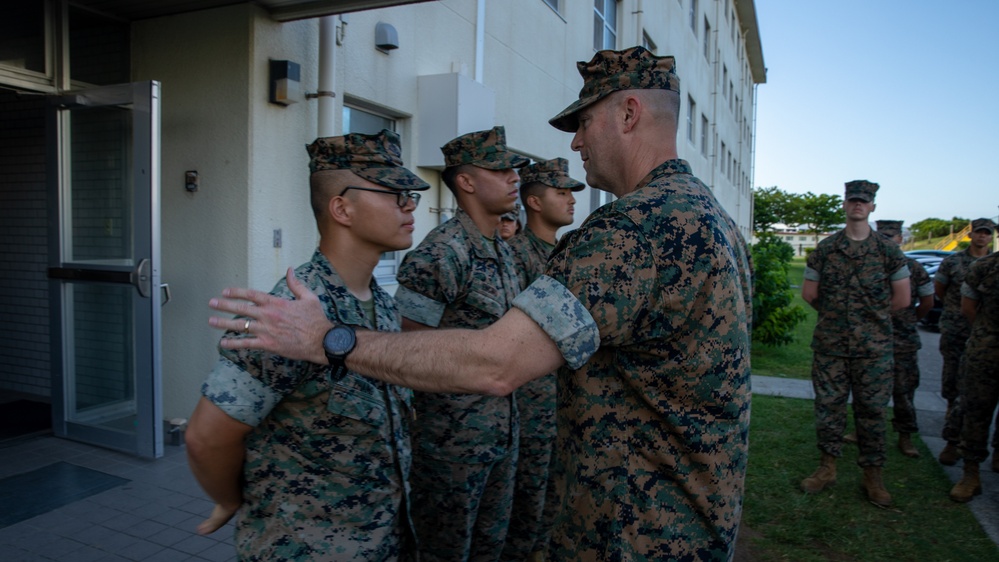 U.S. Marines Awarded the Navy and Marine Corps Achievement Medal