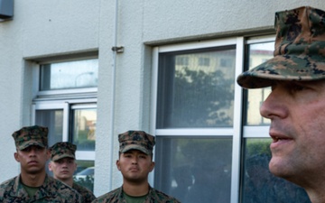 U.S. Marines Awarded the Navy and Marine Corps Achievement Medal