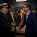 C7F Hosts Reception Aboard Blue Ridge
