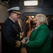 C7F Hosts Reception Aboard Blue Ridge