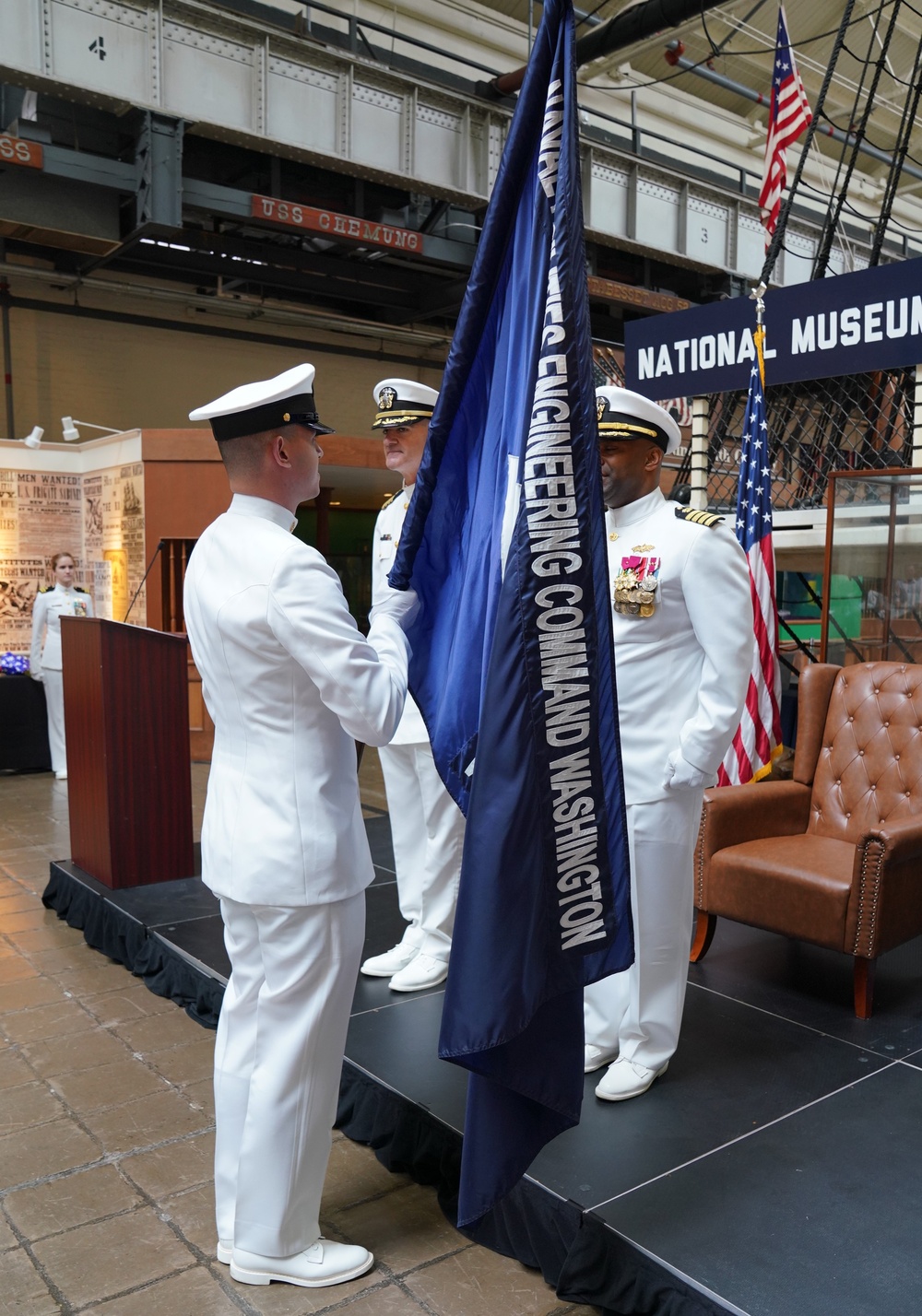 &quot;With Change Brings Opportunity&quot;: Capt. Daniel Schmitt Takes Command of NAVFAC Washington