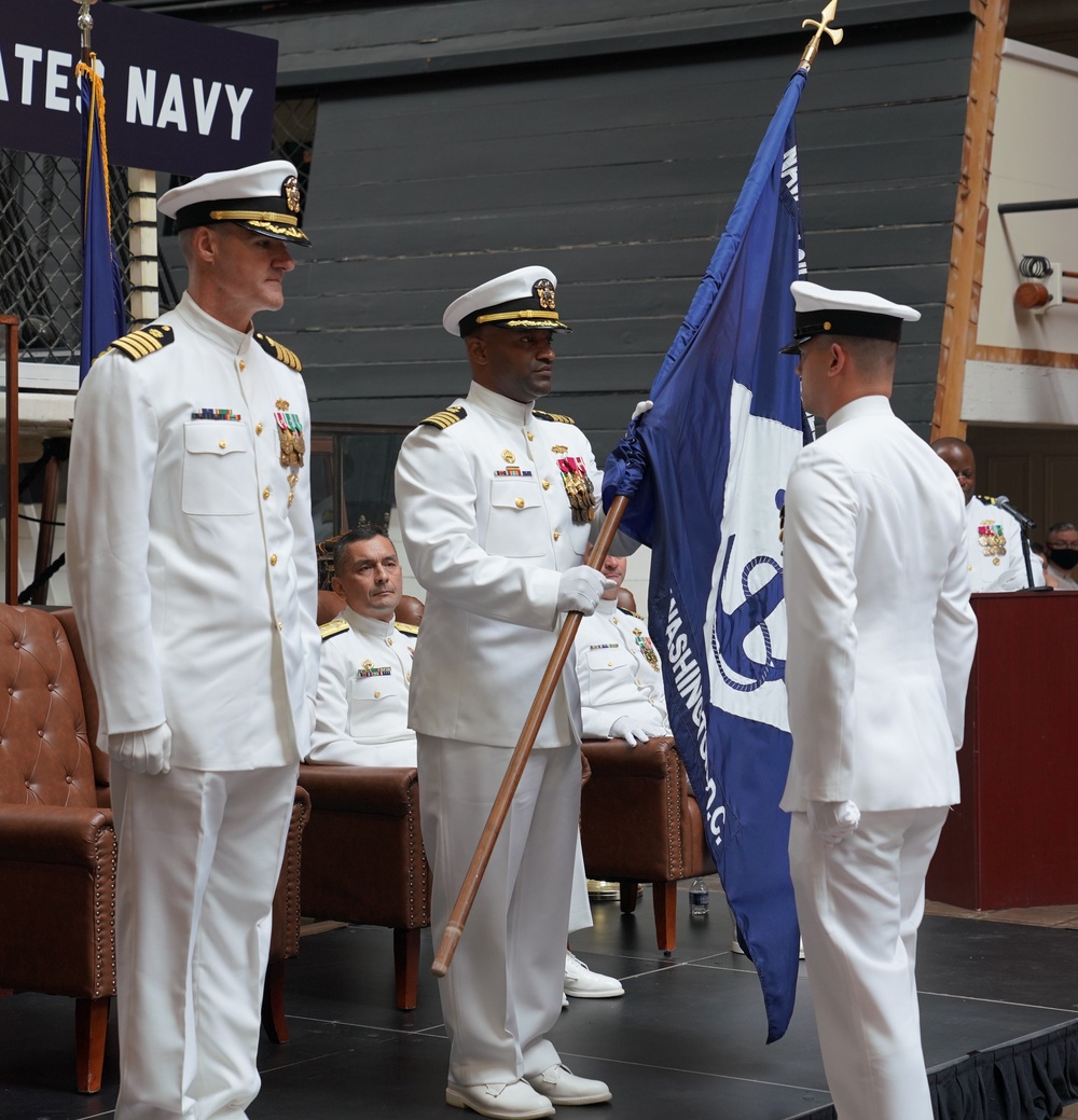 &quot;With Change Brings Opportunity&quot;: Capt. Daniel Schmitt Takes Command of NAVFAC Washington