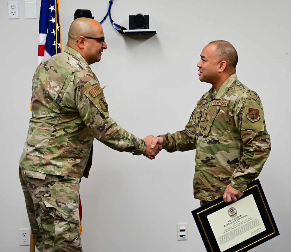 129th Rescue Wing Recognizes Wing Staff Members