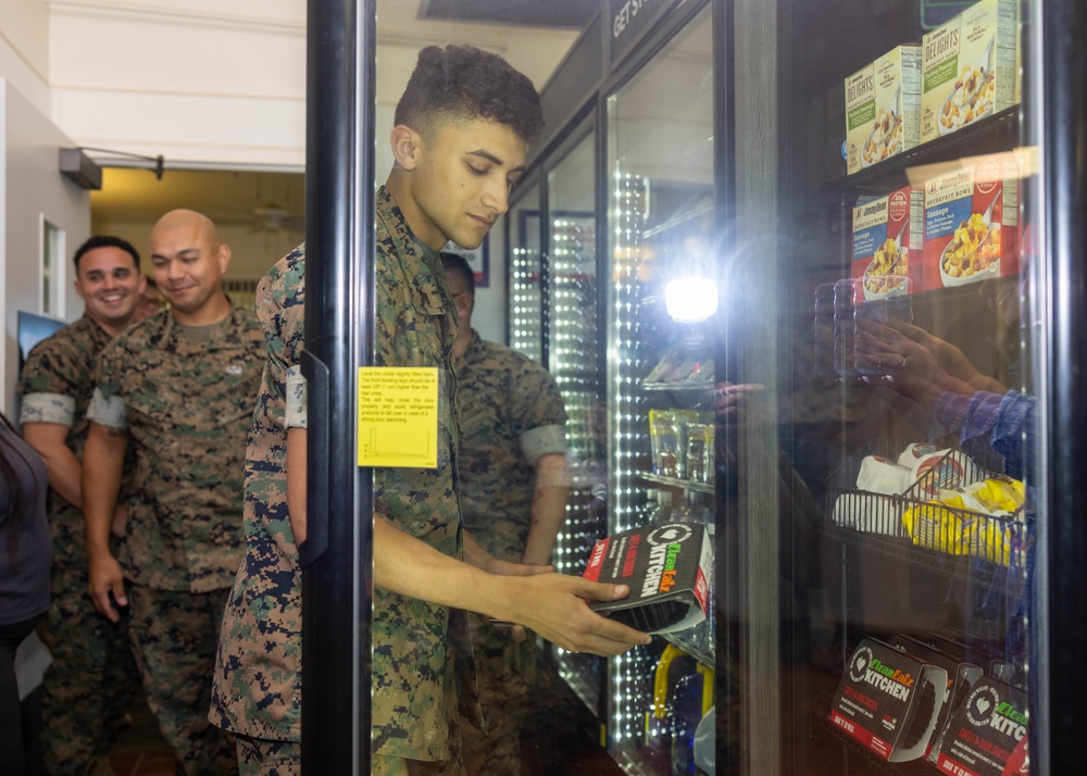 Marine Corps Exchange Marine Mini Mart Grand Opening on Camp H.M. Smith