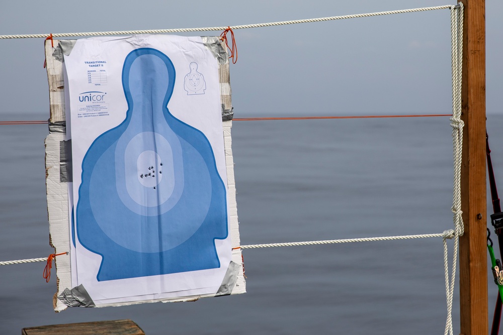 USS Preble Conducts Gun Shoot