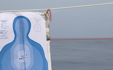 USS Preble Conducts Gun Shoot
