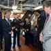 Distinguished visitors tour USS Blue Ridge (LCC19)