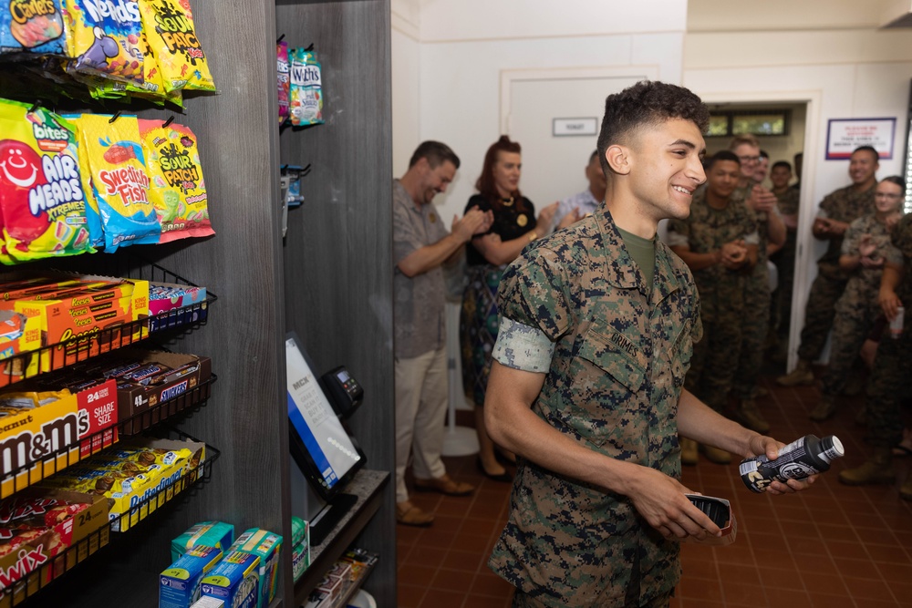 Marine Corps Exchange Marine Mini Mart Grand Opening on Camp H.M. Smith