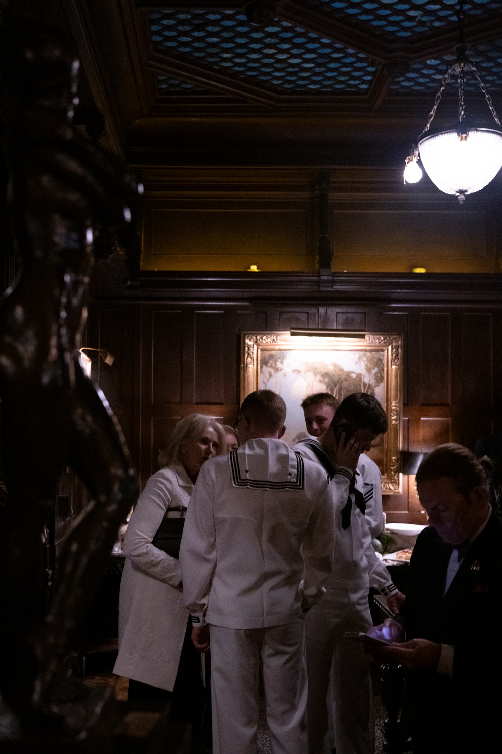 FWNY25: U.S. service members and club members attend dinner at the National Arts Club