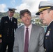 Distinguished visitors tour USS Blue Ridge (LCC19)