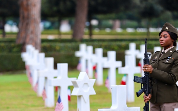 US Army commemorates sacrifices at Sicily-Rome American Cemetery
