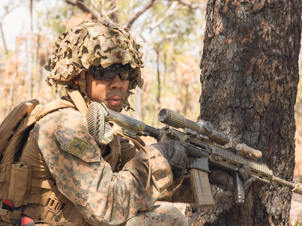 MRF-D 25.3: 2nd Bn., 1st Marines conducts live-fire ranges during Predator’s Walk