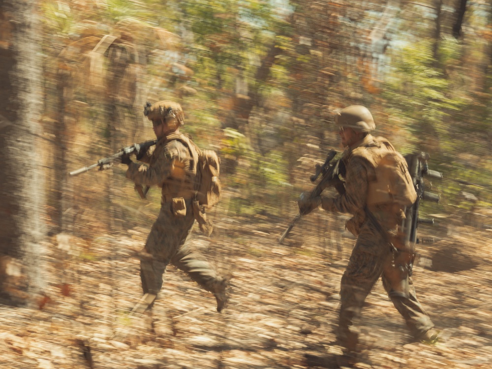 MRF-D 25.3: 2nd Bn., 1st Marines conducts live-fire ranges during Predator’s Walk