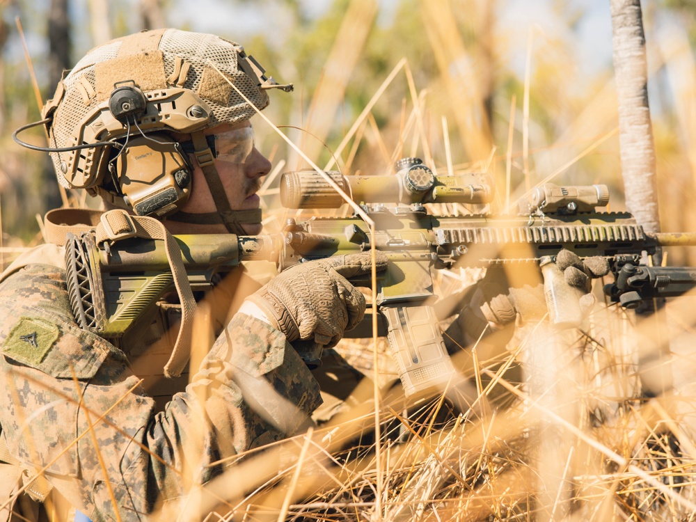 MRF-D 25.3: 2nd Bn., 1st Marines conducts live-fire ranges during Predator’s Walk