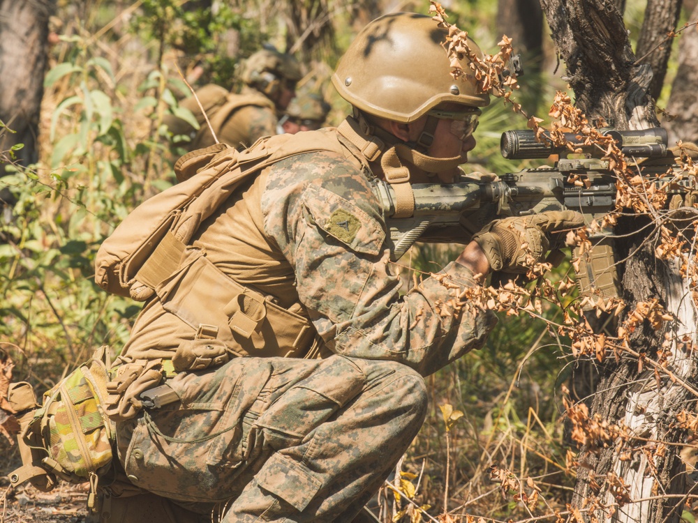 MRF-D 25.3: 2nd Bn., 1st Marines conducts live-fire ranges during Predator’s Walk