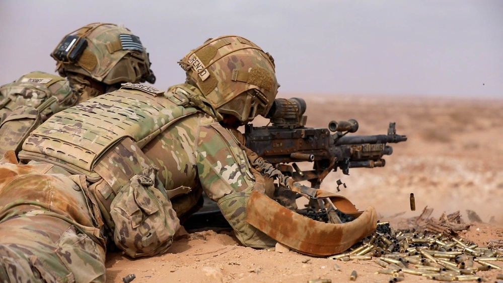 173rd Airborne conducts live-fire training during African Lion 2025