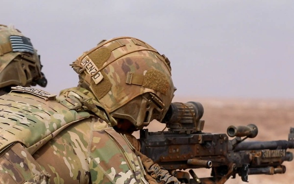 173rd Airborne conducts live-fire training during African Lion 2025