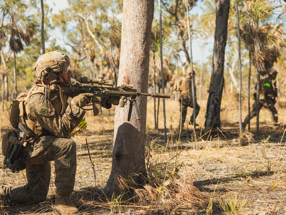 MRF-D 25.3: 2nd Bn., 1st Marines conducts live-fire ranges during Predator’s Walk
