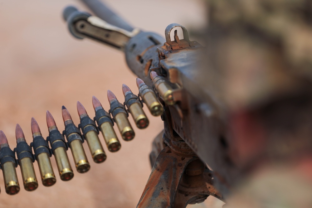 173rd Airborne conducts live-fire training during African Lion 2025