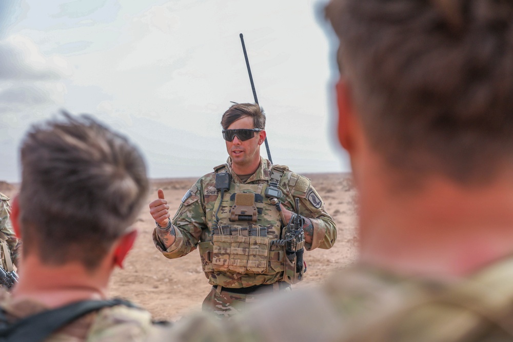 173rd Airborne conducts live-fire training during African Lion 2025