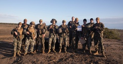 The Marines of Fox Battery 210 in Visby, Sweden [Image 1 of 3]