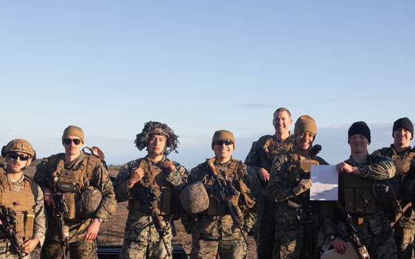 The Marines of Fox Battery 210 in Visby, Sweden