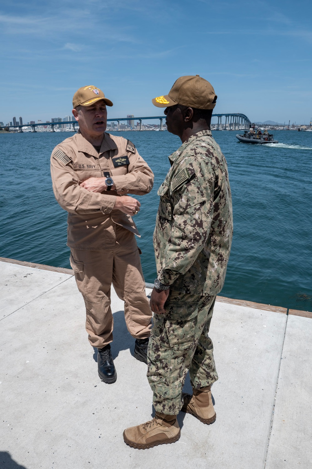 Navy Expeditionary Combat Command (NECC)  visits MSRON 11