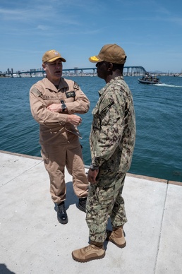 Navy Expeditionary Combat Command (NECC)  visits MSRON 11