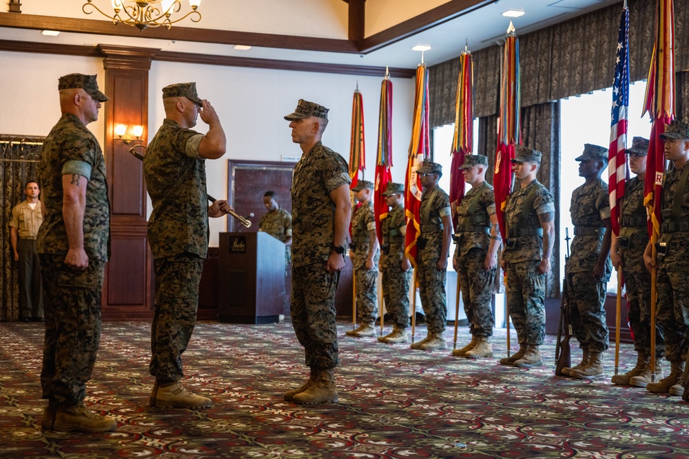 3d Marine Division Conducts Sergeant Major Relief and Appointment Ceremony