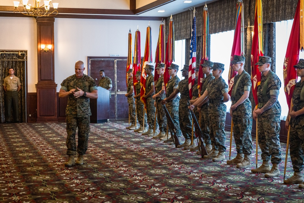 3d Marine Division Conducts Sergeant Major Relief and Appointment Ceremony