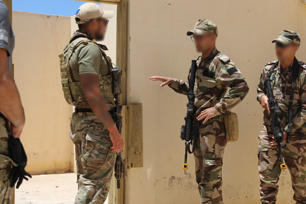 Morocco, US Special Forces conduct close-quarter training at African Lion 2025