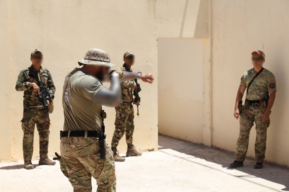 Morocco, US Special Forces conduct close-quarter training at African Lion 2025