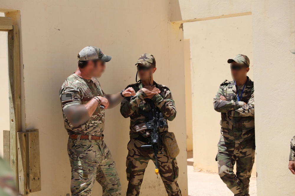 Morocco, US Special Forces conduct close-quarter training at African Lion 2025