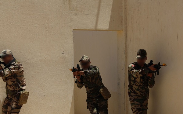 Morocco, US Special Forces conduct close-quarter training at African Lion 2025