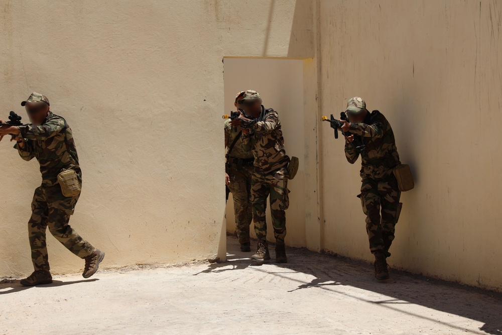 Morocco, US Special Forces conduct close-quarter training at African Lion 2025